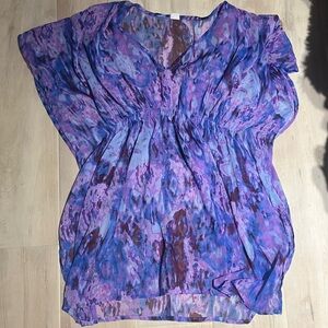 Colorful Swim Coverup